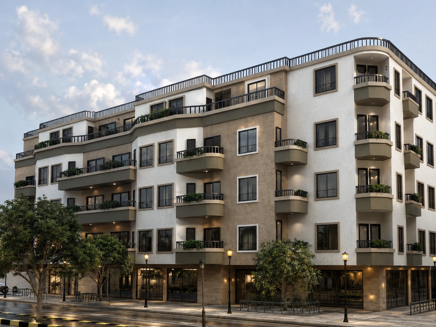 Interior and exterior visualization project